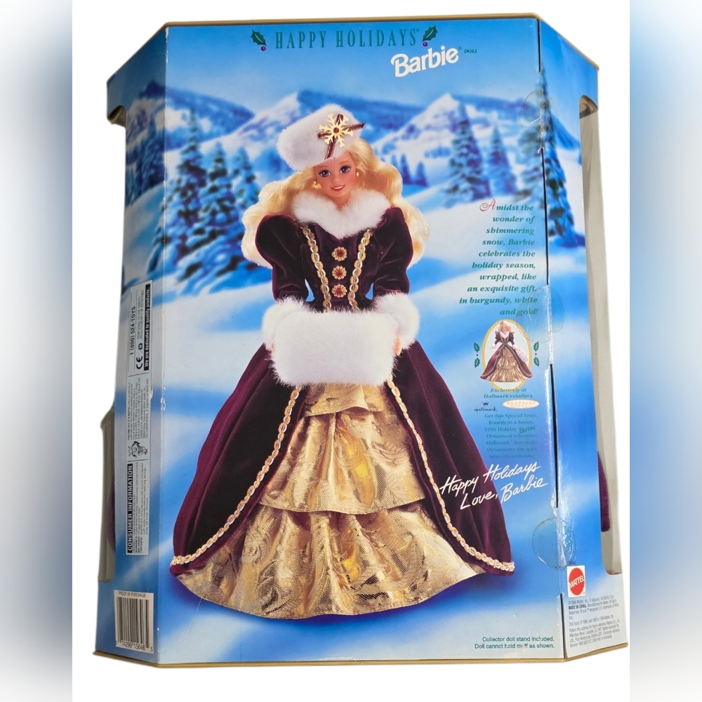 1996 Holiday Barbie - Picture 2 of 5